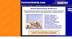 Desktop Screenshot of contactbuddy.com